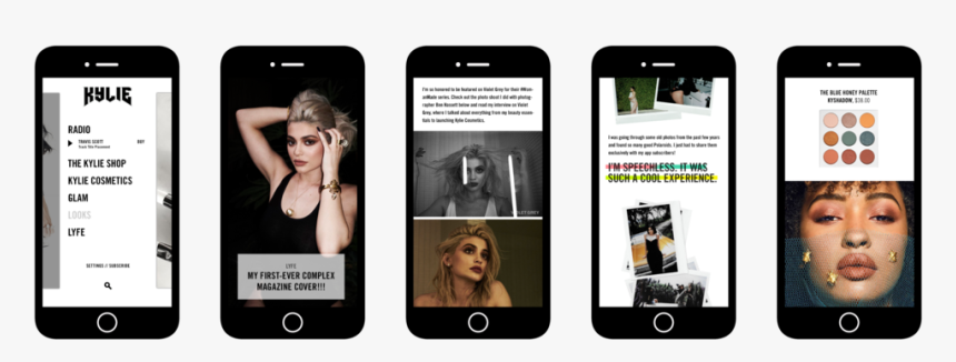 Kylie 01 Appscreens - Iphone, HD Png Download