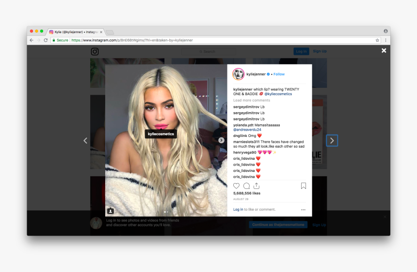 Therefore, This Foray Into Ulta S Stores Will Be The - Kylie Blonde, HD Png Download