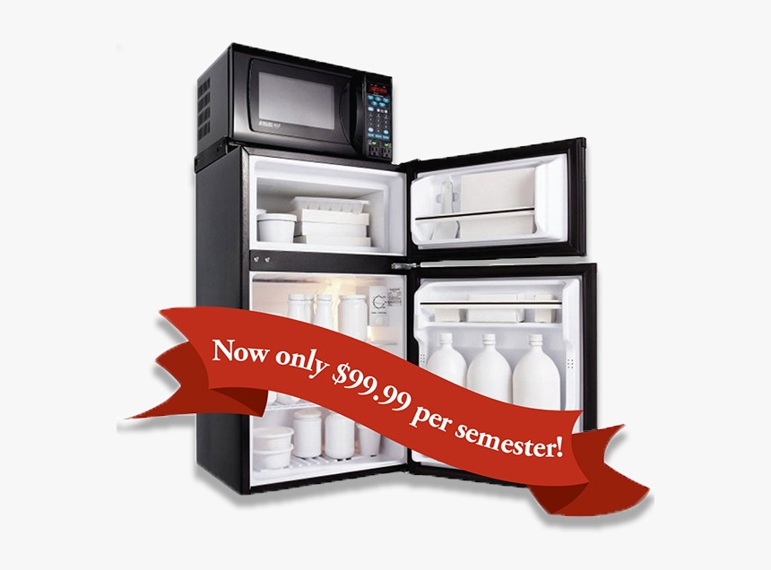 Minifridge $99 Per Semester - Microfridge Rental, HD Png Download