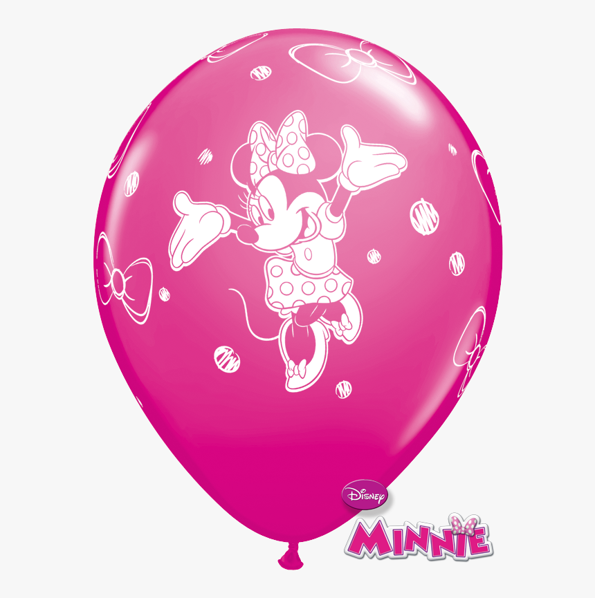 Thumb Image - Minnie Mouse Latex Balloons, HD Png Download