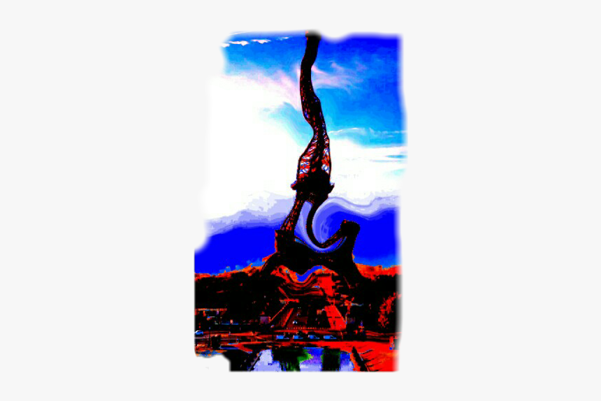 #torre Eiffel Modificata#### - Illustration, HD Png Download