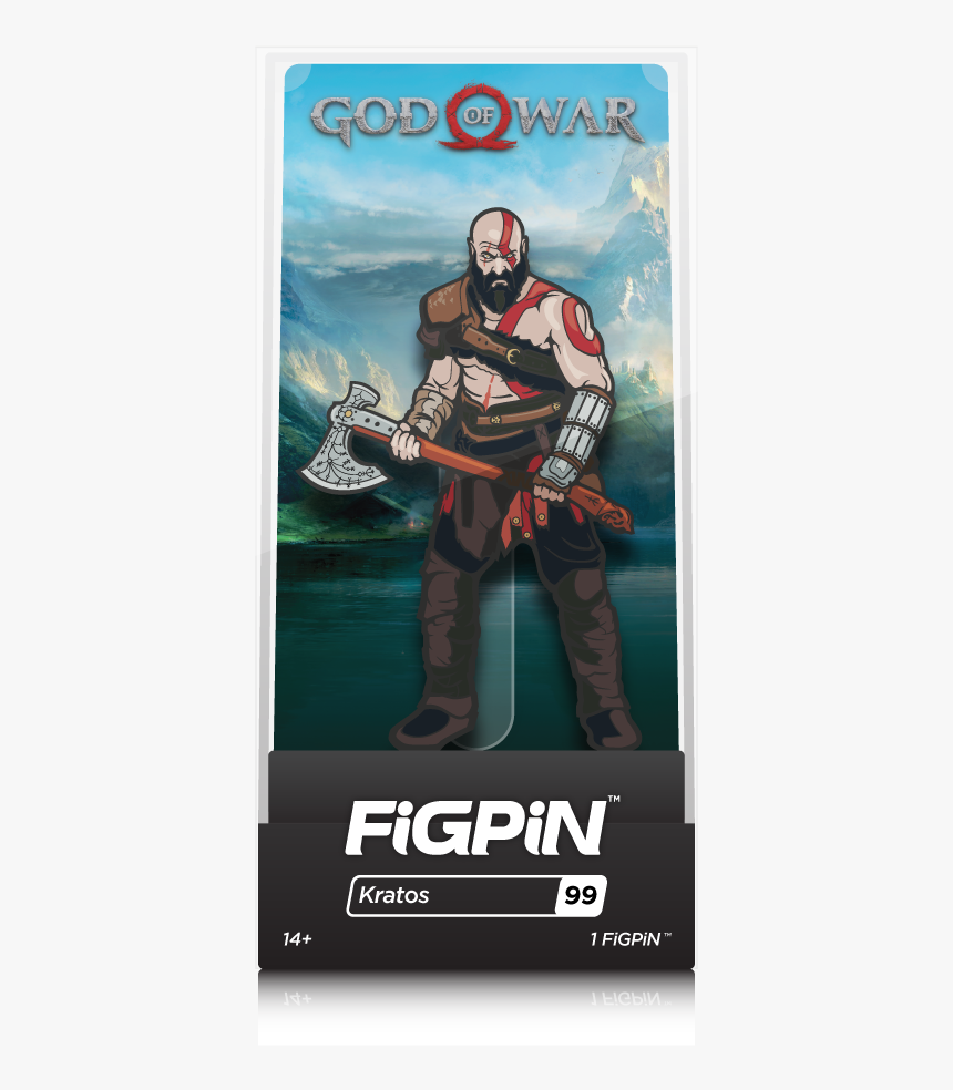 God Of War Kratos Figpin, HD Png Download