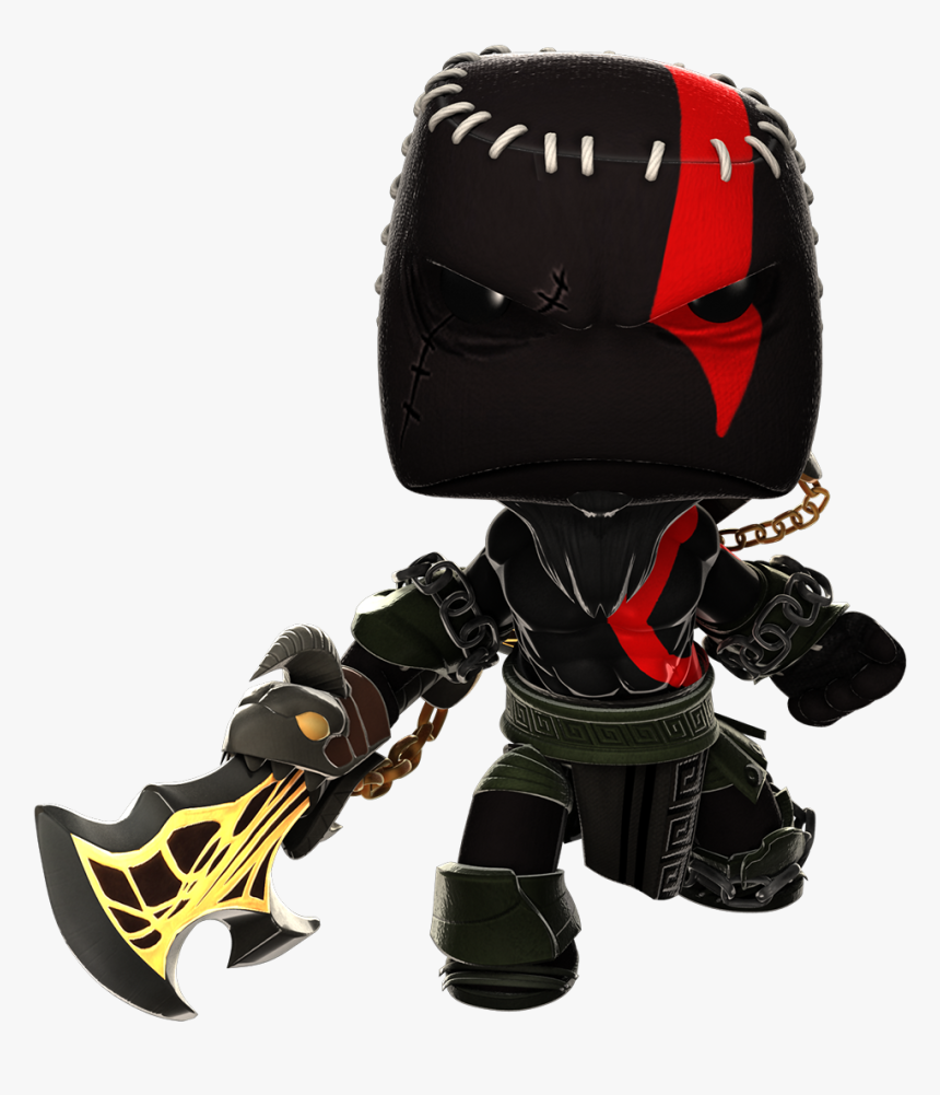 Little Big Planet God Of War, HD Png Download