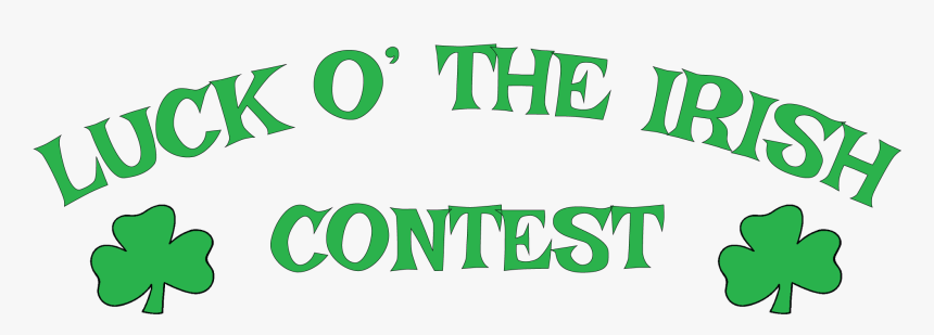 Luck O - Luck Of The Irish Png, Transparent Png