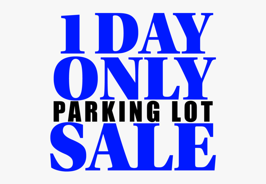 Wersells Bike Shop Parking Lot Sale - Majorelle Blue, HD Png Download