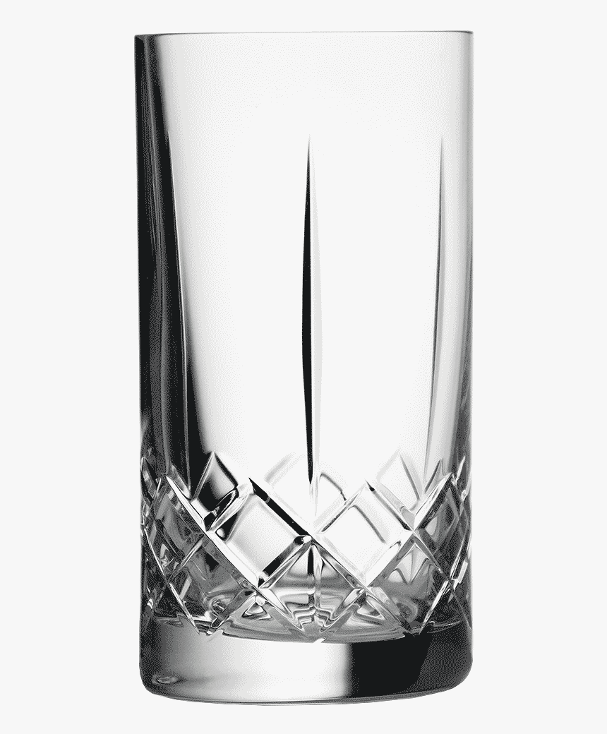 Ginza Tall Cuts Water Glass 24cl - Ginza Tall Cuts, HD Png Download