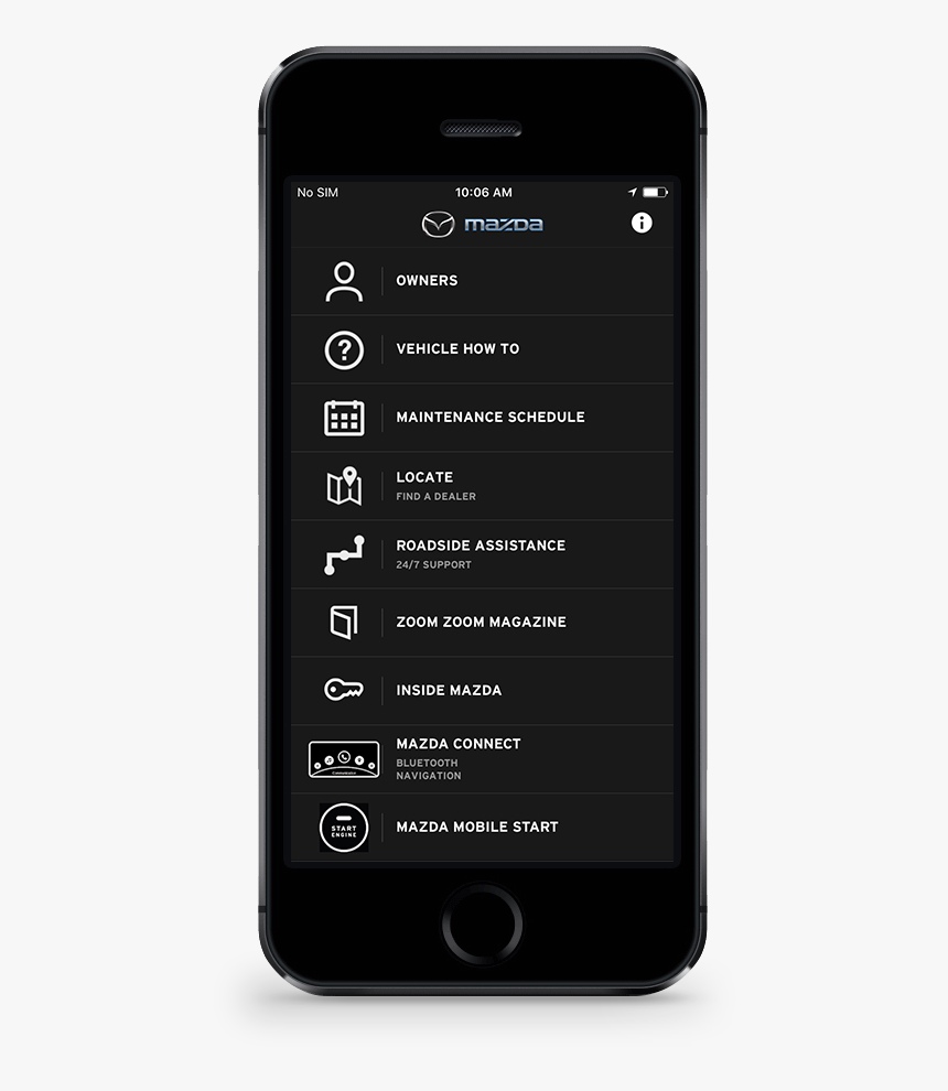 Mazda Mobile - Smartphone, HD Png Download