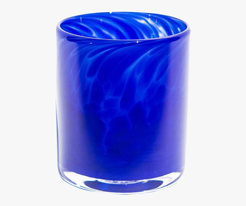 Blue Water Glass - Vase, HD Png Download