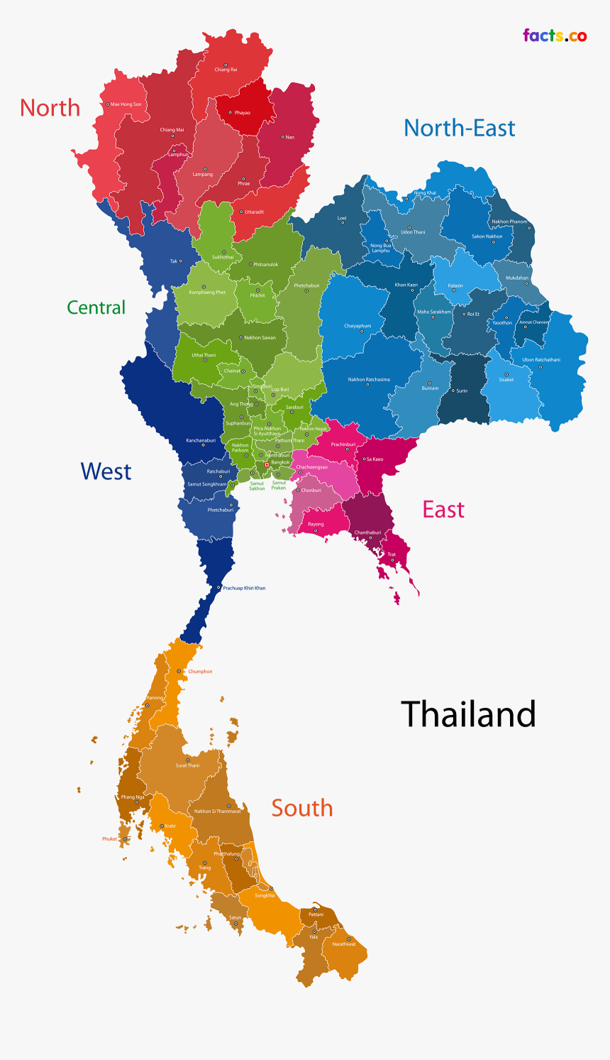 Thumb Image Thailand Map Vector Free, HD Png Download , Transparent