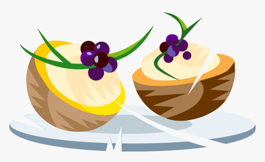 Vector Illustration Of Cantaloupe Or Cantelope Honeydew, HD Png Download