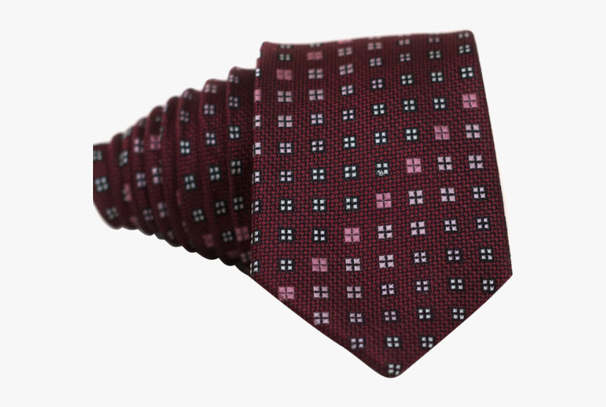 Squares On Red Necktie - Polka Dot, HD Png Download
