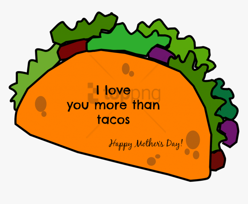 Free Png Hmd - Taco Clipart Black And White, Transparent Png