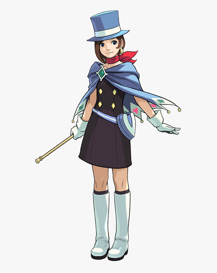 Ace Attorney Trucy Wright, HD Png Download