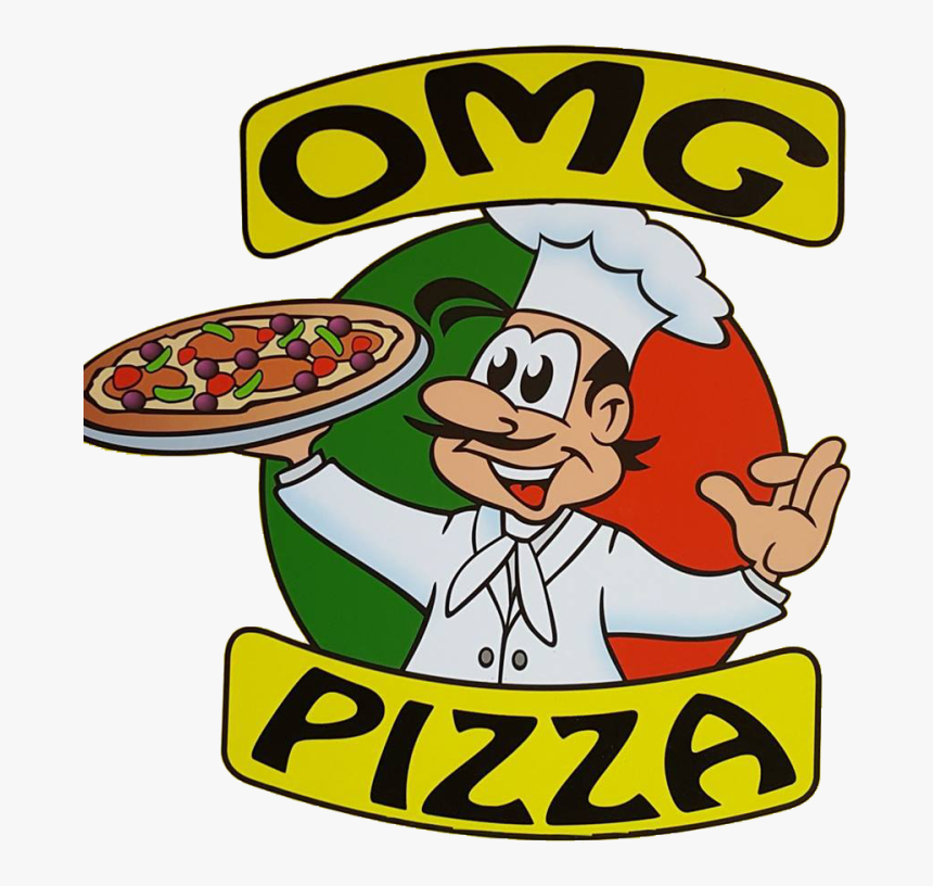 Transparent Omg Clipart - Pizza Logo Cartoon, HD Png Download