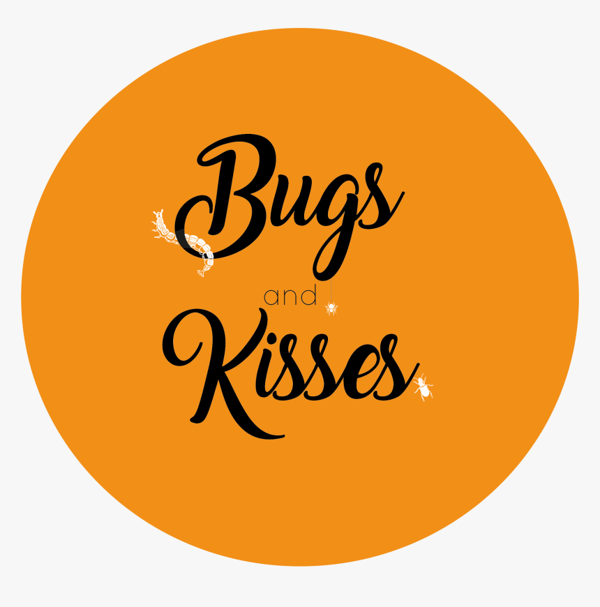 Orange Bugs And Kisses Halloween Themed Stickers - Calligraphy, HD Png Download
