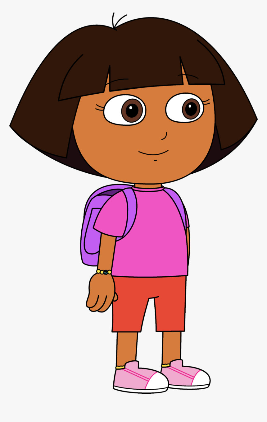 The Explorer Draw Style - Pregnant Dora The Explorer, HD Png Download