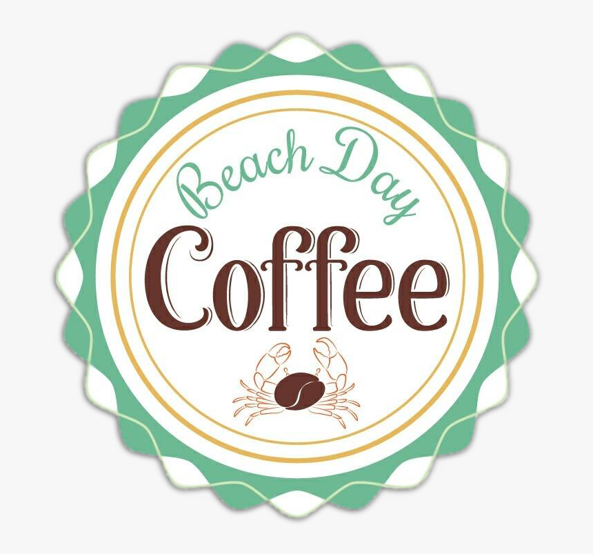 Beach Day Coffee Logo - Coffee Logo Png Hd, Transparent Png