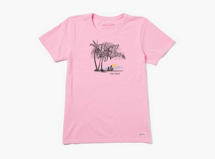 Women S Happy Hour Crusher Tee - Tyrannosaurus, HD Png Download