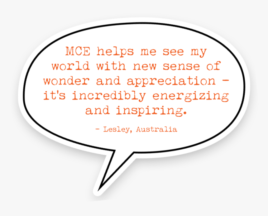 Leslie Testimonial Speech Bubble Orange - Circle, HD Png Download