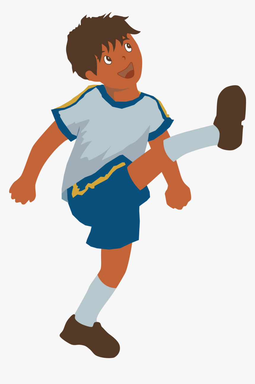 This Free Icons Png Design Of Hong Kong Kid , Png Download - Kid Kicking Clipart, Transparent Png