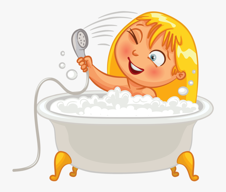 Clip Art Black And White Clip Art Kid Time Clock Pinterest - Clipart Bathing, HD Png Download