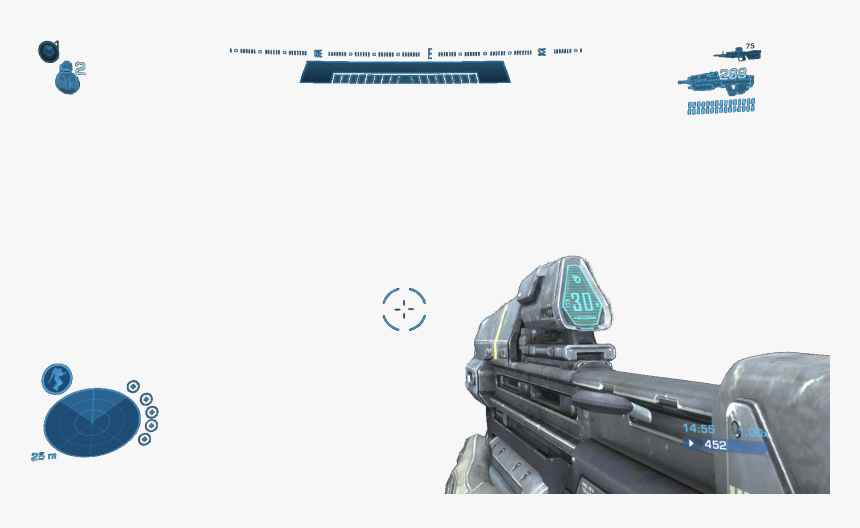 Thumb Image - Halo Reach Hud Png, Transparent Png