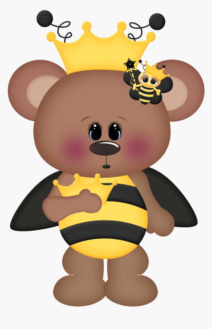 Bees Teddy Bear Clipart, HD Png Download