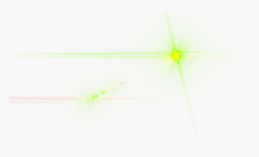 Side Green Lens Flare Png Image - Chlorophyta, Transparent Png