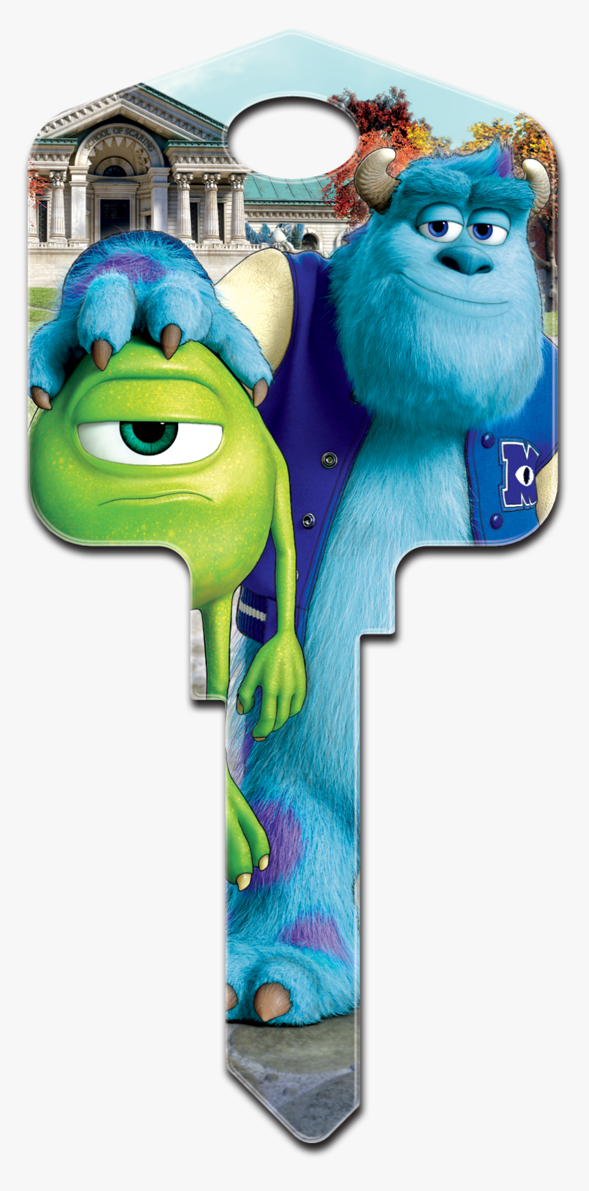 D100-kw1 [kw1 Monsters Inc - Sullivan Y Mike Wazowski, HD Png Download