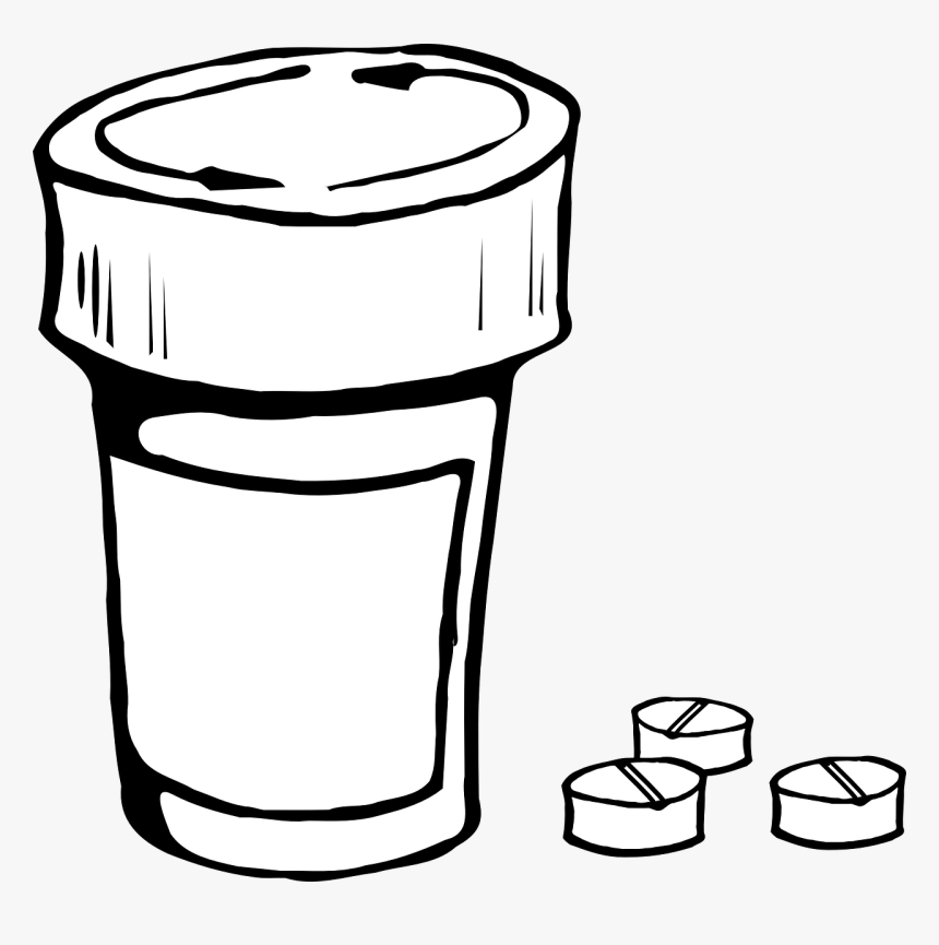 Hockey Puck Clipart - Draw A Pill Bottle, HD Png Download