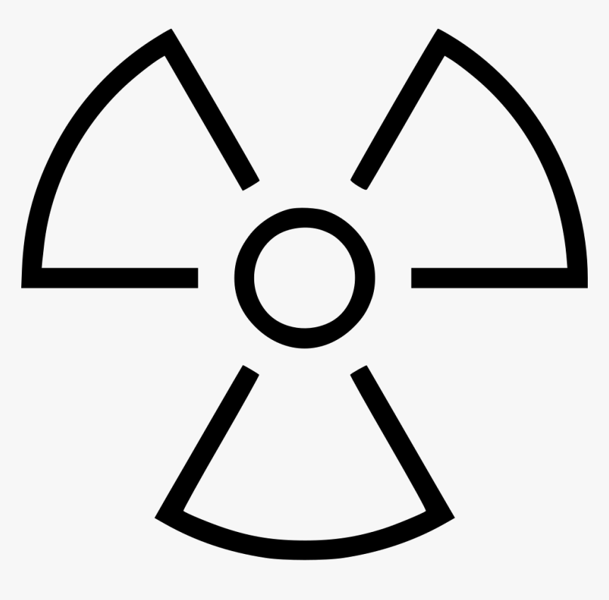 Radiation - Radiation Logo Outline, HD Png Download , Transparent Png