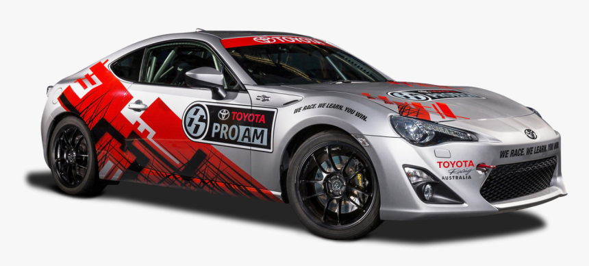 Toyota 86 Pro Am Racing Car Png Image - Toyota V8 Supercar, Transparent Png