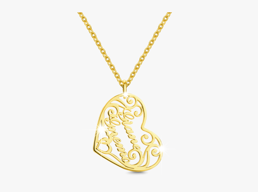 Soufeel Heart Name Necklace, HD Png Download