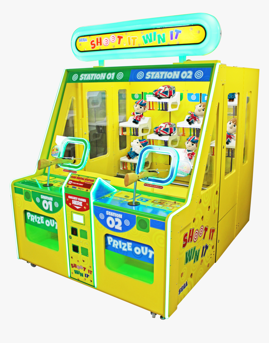 Shoot It Win It - Shoot It Win It Sega, HD Png Download