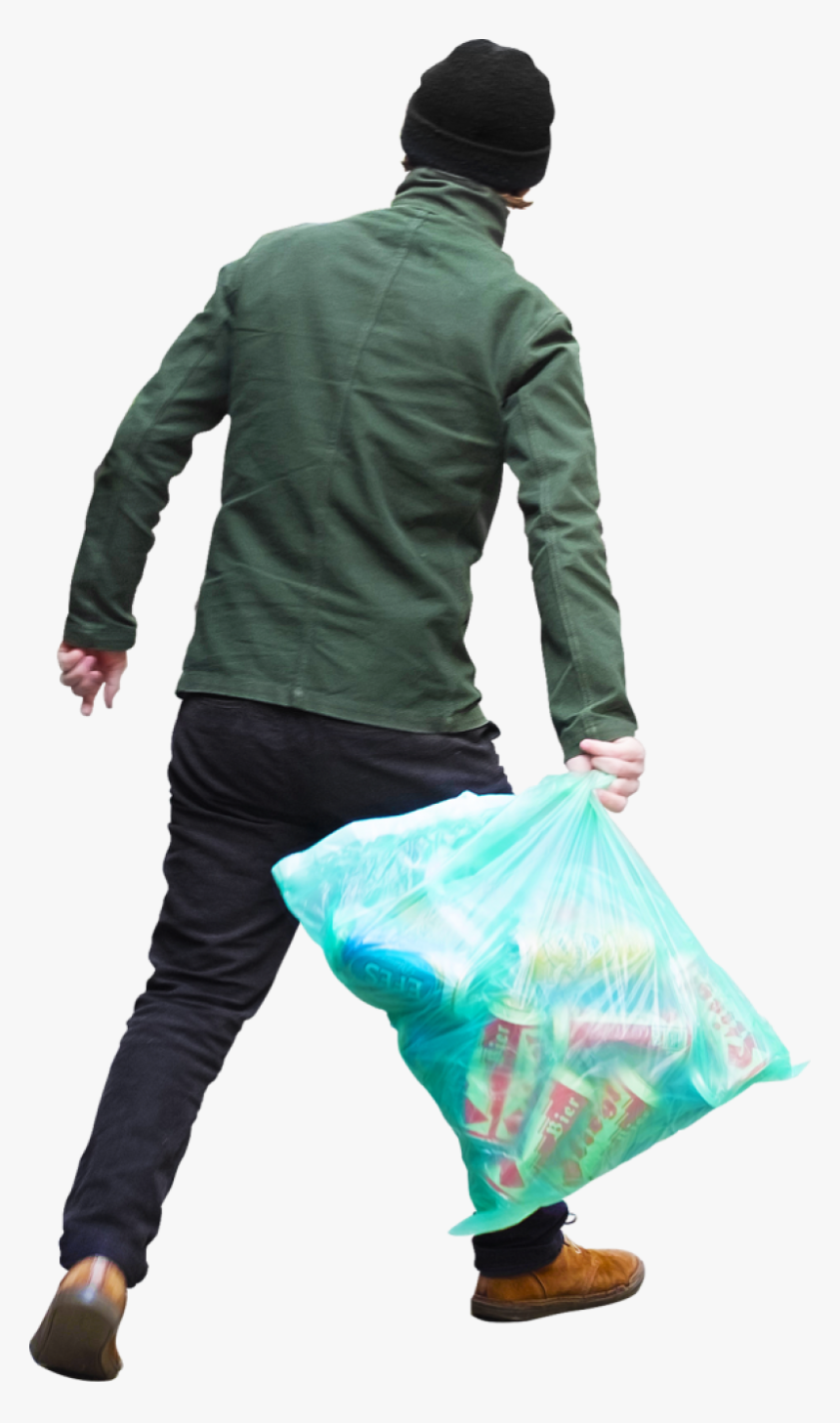 Trash Bag Png Image - People Throwing Trash Png, Transparent Png