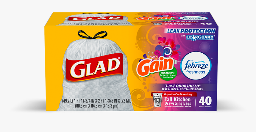 Glad Trash Bags, Hd Png Download , Png Download - Glad Trash Bags, Transparent Png
