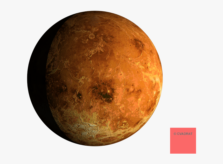 Images Of Transparent Spacehero - Venus Planet Png, Png Download