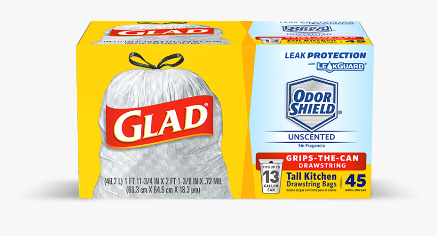 Kitchen Odorshield® Unscented Scent - Glad Hawaiian Aloha Trash Bags, HD Png Download