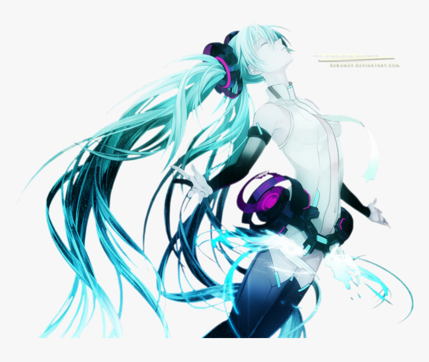Hatsune Miku Append Art, HD Png Download