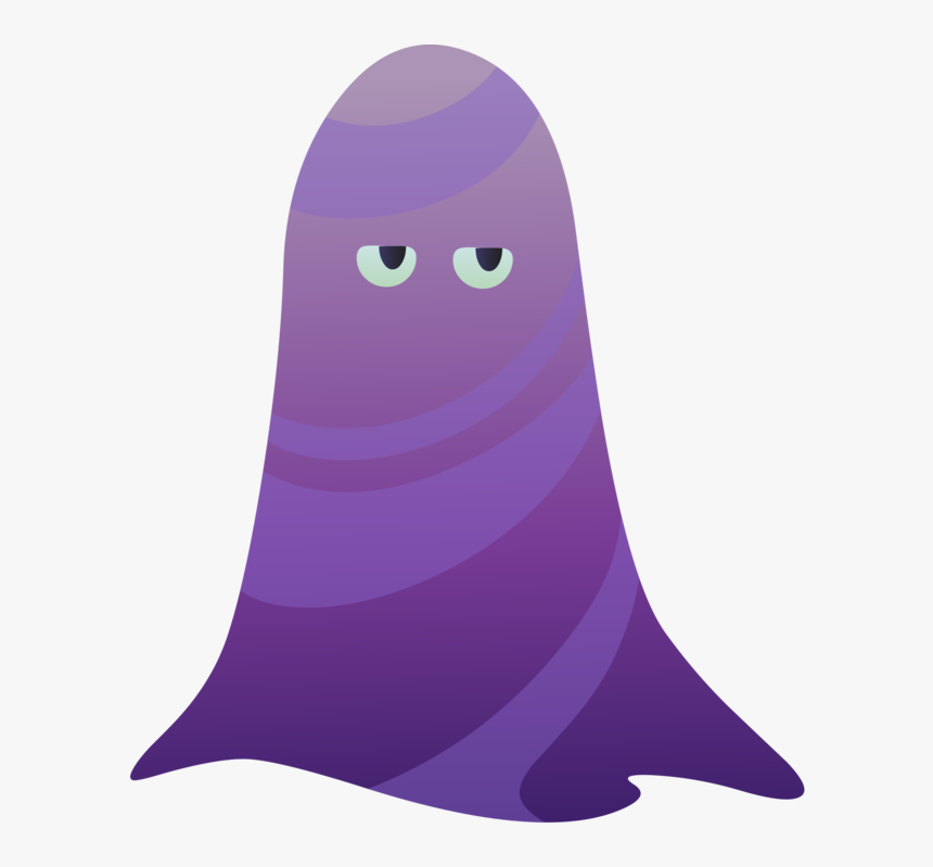 Purple,violet,ghost - Purple Ghost, HD Png Download