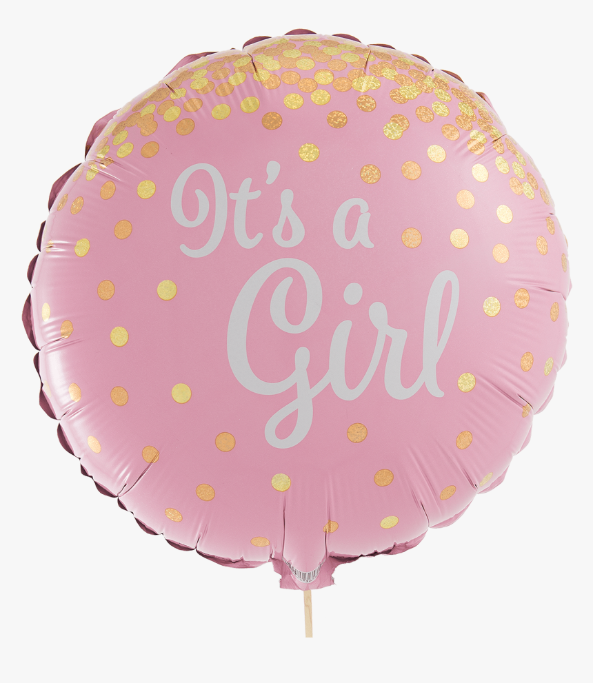 Glittering Its A Girl - Its A Girl Foil Balloon, HD Png Download