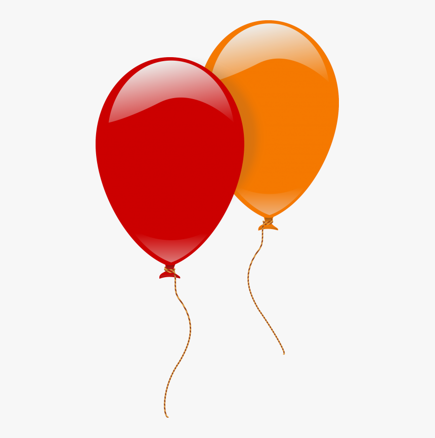 Clipart 2 Balloons, HD Png Download