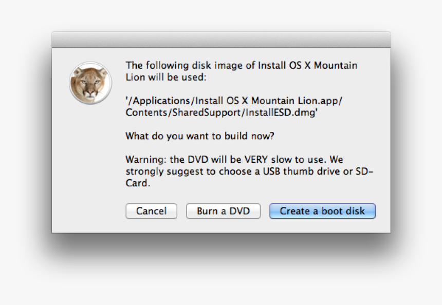 Mac Os X Mountain Lion, HD Png Download