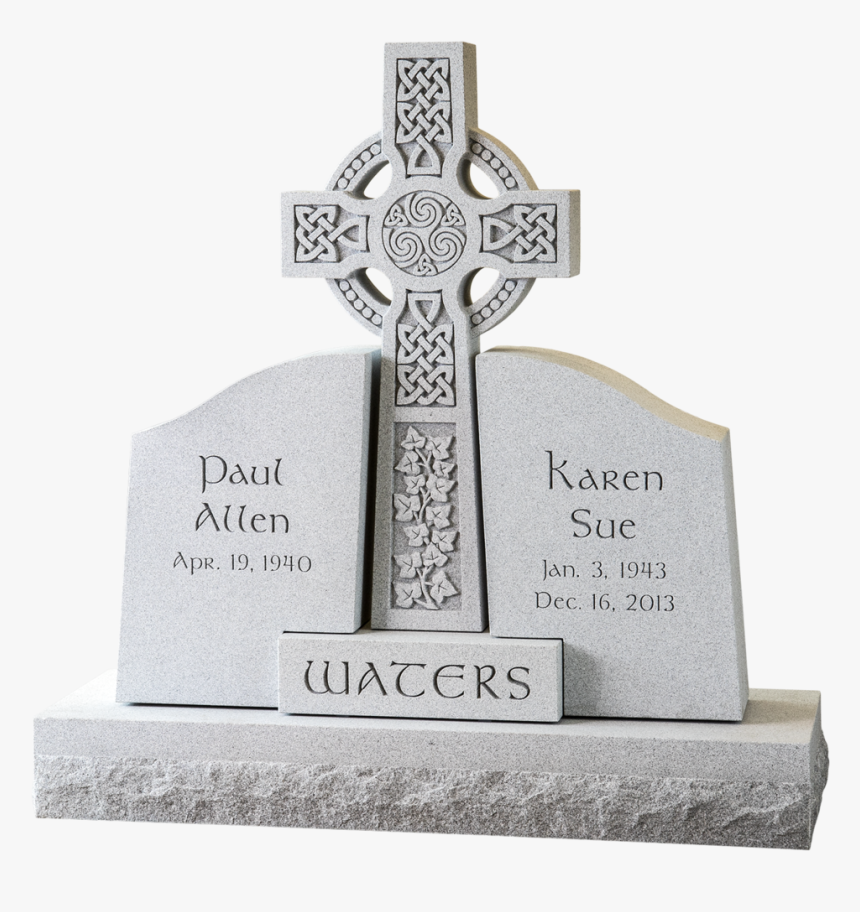 Waters, Paul - Cross - Headstone, HD Png Download