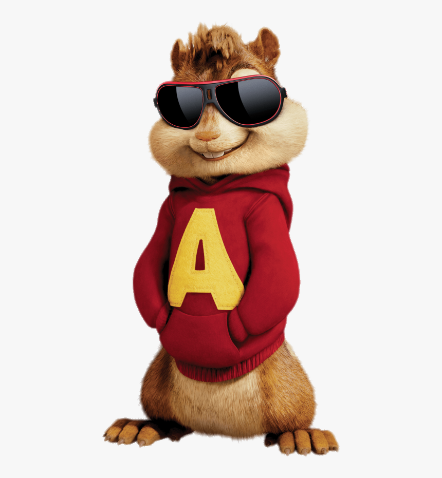 Alvin Wearing Sunglasses - Alvin And The Chipmunks Clipart, HD Png Download