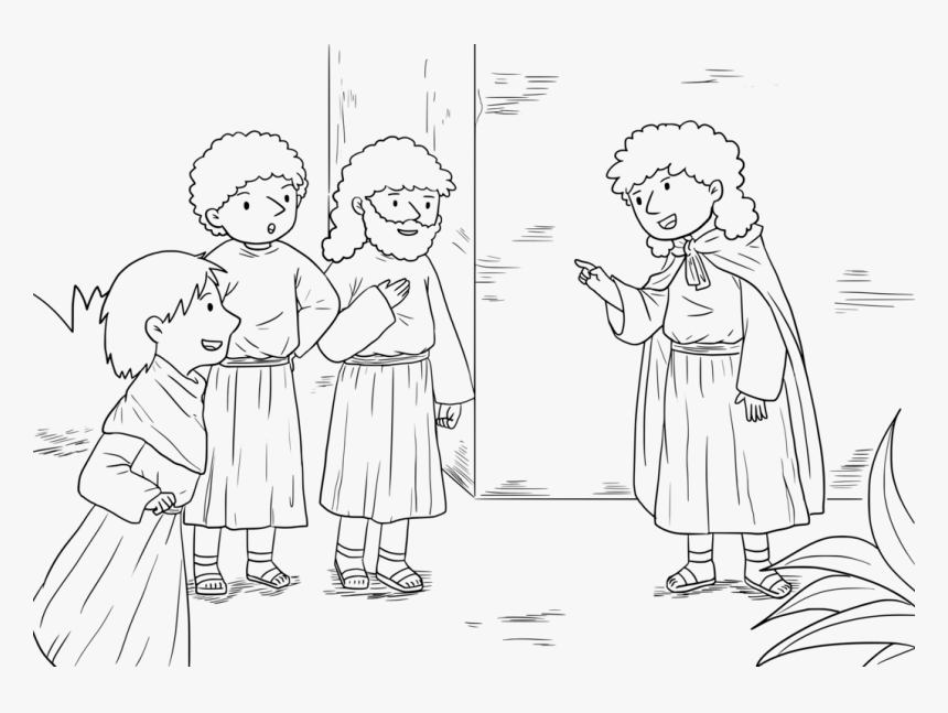 Emotion,art,people - Line Art, HD Png Download