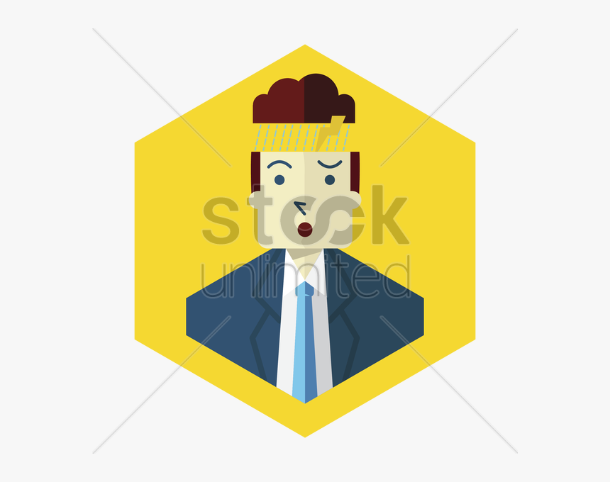 Man With Storm Clouds Png - Illustration, Transparent Png