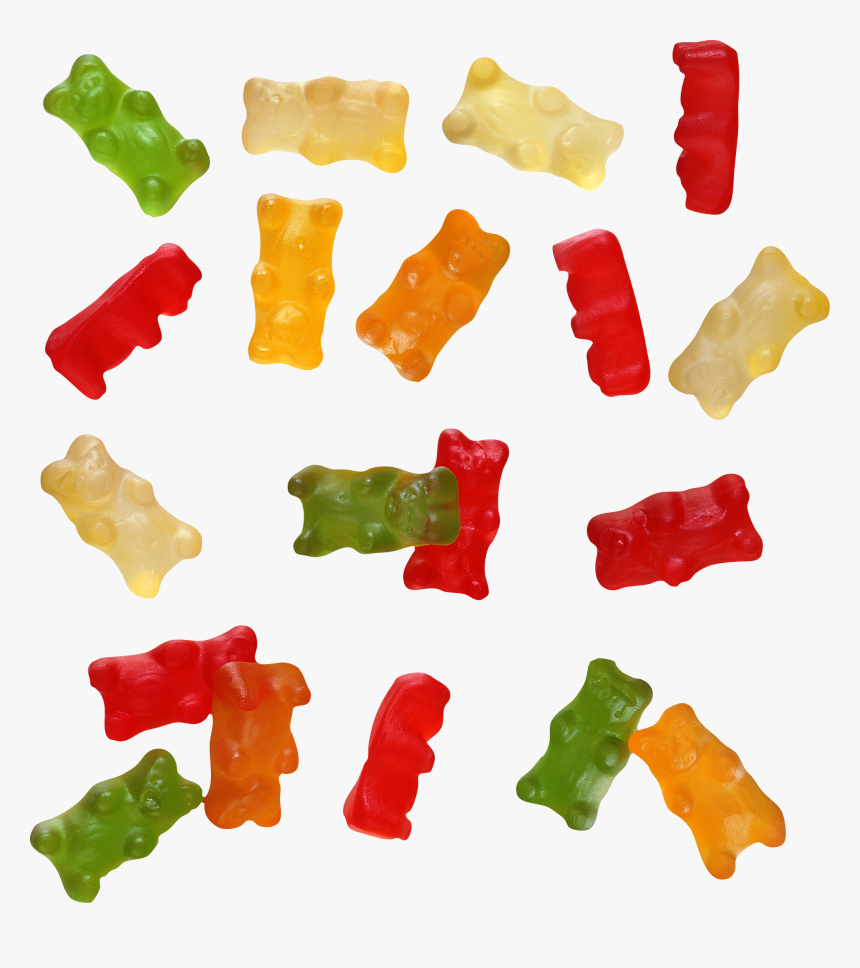 Jelly Candies Png - Gummy Bear, Transparent Png
