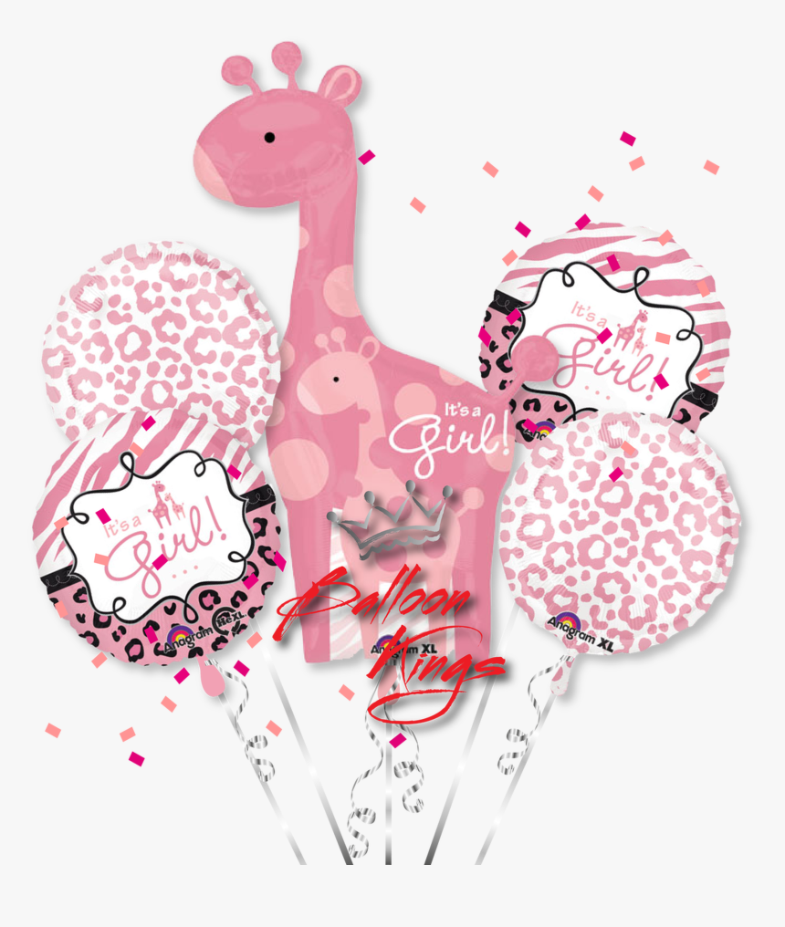 Its A Girl Giraffe Bouquet, HD Png Download