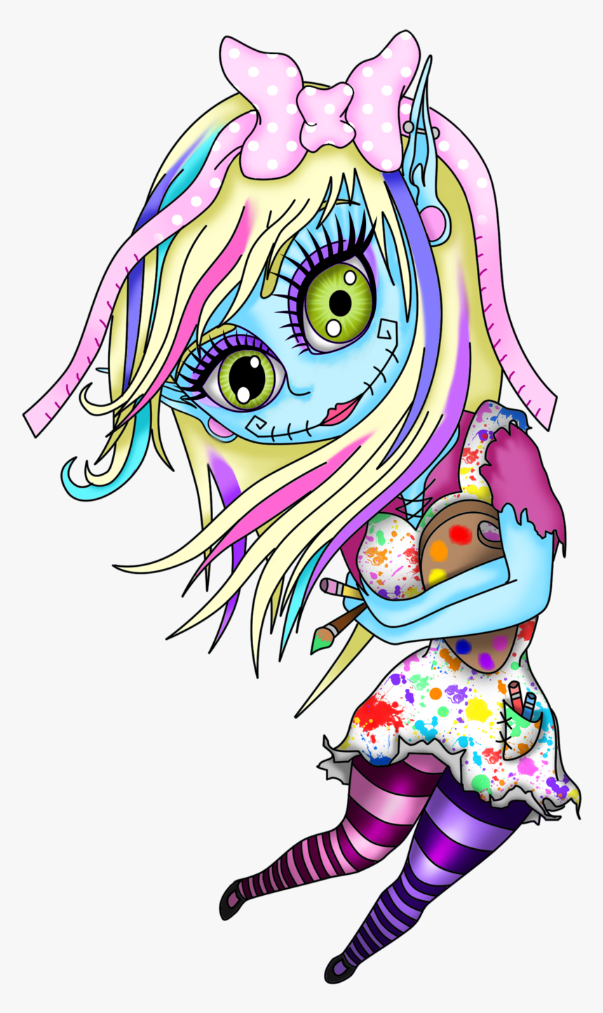 Image Library Library Its Too Cute Inkspirations - Zombie Girl Clip Art, HD Png Download